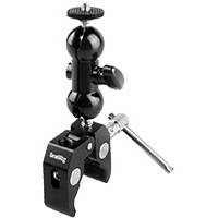SmallRig 1138 (SR1138) Cabezal de bola doble multifunción con abrazadera y tornillo de 1/4 pulg.