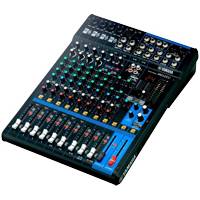 Yamaha MG 12 XU 12 Channel Mixing Console with 12 Input Channels, 6 Mic Inputs and 4 Stereo Line Inputs
