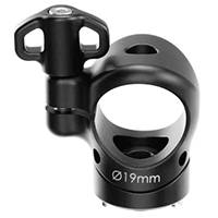 Wooden Camera Universal 19mm Rod Clamp (3/8in-16, 1/4in-20, 1/4in-20 SHD) (p/n A00490)