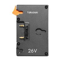 Teradek 11-0933 (110933) Plaque de batterie Pro 26 V, femelle, montage doré (Bolt 4K / Bolt 6)
