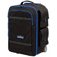 CamRade CAM-TM-LARGE (CAMTMLARGE) travelMate Kameratasche mit Rollen und Teleskop-Trolleygriff – groß