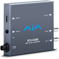 Miniconvertidor HDMI a SDI AJA ROI-HDMI (ROIHDMI) con escalado de ROI