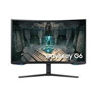 Samsung Odyssey G6 32 Inch Curved Smart Gaming Monitor LS32BG650EUXXU - QHD 2560x1440 240Hz 1ms HDR600 (p/n 10378211)