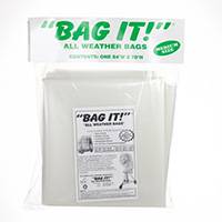 Sac Bag It! All Weather Bag (Moyen, Transparent) - Protection professionnelle pour le matériel des cinéastes (réf. BAGIT-003)