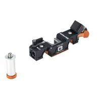 Bright Tangerine 15mm LWS Lens Support with 1/4in and 3/8in Posts - Morrissey (p/n B3010.0003)