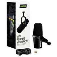 Shure MV7+ Dynamic Podcast Microphone - Black (p/n MV7+-K)