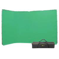 Ikan 13.1ft Portable Chroma Key Backdrop Screen - Green (p/n BD-13F-GRN)