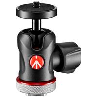 Manfrotto MH492LCD-BH (MH492LCDBH) Micro Ball Head with Cold Shoe Mount 