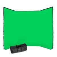 Manfrotto Chroma Key FX 4x2.9m Background Kit Green (p/n MAN-MLBG4301KG)