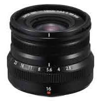 Fujifilm XF 16mm F2.8 R WR Super Wide Angle Lens - X Mount - Black (p/n 16611667)