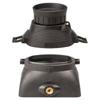 Hoodman H32MB (H32-MB) Lupa para exteriores HoodLoupe para óptica y base LCD de 3,2 pulgadas