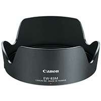 Parasol Canon EW-83M (EW83M) para el objetivo EF 24-105 mm f/3,5-5,6 IS STM (Canon p/n 9530B001AA)