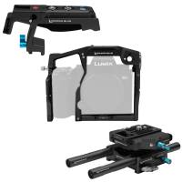 Kondor Blue Panasonic Lumix S5ii/X Base Rig MK II - Black (p/n KONPS5IIBRBK) 