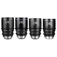 Laowa Nanomorph 1.5X Anamorphic LF 4 Lens Bundle - 32, 42, 55, 85mm - PL/EF Mount - Silver Flare (p/n VE32425585PLEFS)