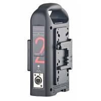 Cargador de batería simultáneo con montura B de 2 canales Bebob BS2 (p/n BS2)