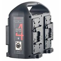 Cargador de batería simultáneo Bebob de 4 canales con montura B (p/n BS4)