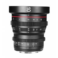 Meike 10 mm T2.2 APS-C S35 Mini Prime Objektiv – MFT-Halterung (Art.-Nr. 21520001)