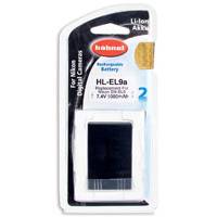 Hahnel HL-EL9a Batterie pour appareil photo numérique compatible Nikon – Alternative EN-EL9 et EN-EL9a (p/n 1000 192.8)