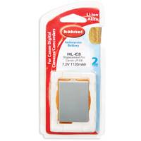 Batería para cámara digital compatible con Canon Hahnel HL-E8 - Alternativa LP-E8 (p/n 1000 177.6)