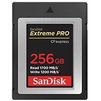 Sandisk 256GB Extreme Pro CFexpress Type B Card (p/n SDCFE-256G-GN4NN)