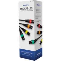 Zoom XLR-4C/CP (XLR4CCP) XLR-Mikrofonkabel mit Farb-ID-Ringen