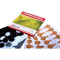 Fundas protectoras negras Rycote para montar micrófonos Lavalier debajo de la ropa, 25 paquetes de 30 (30 usos) (p/n 065107)