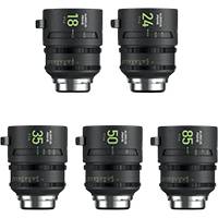 NiSi Aureus Prime Lens Set - PL Mount (18mm T1.4, 24mm T1.4, 35mm T1.4, 50mm T1.4, 85mm T1.4) (p/n 6978079430940)