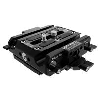 Bright Tangerine Sony FS7 & Canon C100, C300, C500 Left Field QR Baseplate (p/n B4004.0004)