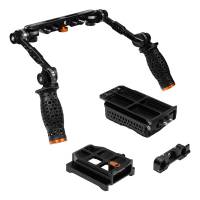Bright Tangerine B6000.0005 (B60000005) LeftField 2 KASBAH System - Shoulder Pad + 15mm LWS/19mm Handle Kit