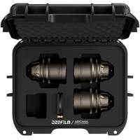 DZOFILM Arcana 32/45/75mm Lens Kit - PL Mount Titanium - Available in Imperial or Metric Scale