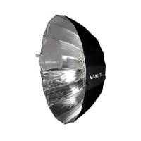 Parapluie Nanlite Argent foncé 135 cm (réf. U-135DS)