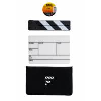Filmsticks (FCBS) Kleines ClapperBoard-Kit inklusive Abdeckung und Klebeband