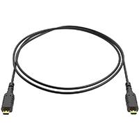 Câble micro HDMI vers micro HDMI 8Sinn eXtraThin 80 cm (extra-micro-micro) - Diamètre extérieur seulement 2,5 mm