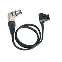Anton Bauer PowerTap XLR Cable PowerTap to right angle 4p XLR female - 9 Inch Length