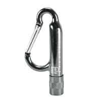 Portabrace CARA-BRNZ (CARABRNZ) Mosquetón Clip de cobre con linterna (juego de uno)