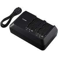 Canon CG-A10 Dual Battery Charger for Canon C200/C300/C500 Mark II Series Camcorders (p/n 0872C003AA)