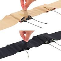 URSA Straps Live Strap Doppeltasche, Größe S – erhältlich in Beige oder Schwarz