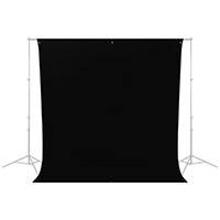 Westcott 133 9ft x 10ft Rich Black Wrinkle Resistant Backdrop (photographic background) (p/n WES-133)