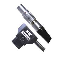 Hawk-Woods PC-21 120cm Red Epic Power Cable (PCON to LEMO) (p/n PC-21/120CM)