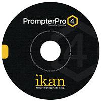 Ikan PrompterPro 4 Teleprompting Software for PC & Mac - Disc Version