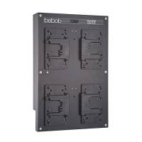 Cargador simultáneo de montaje en pared Bebob de 4 canales B-Mount (p/n BGN4)