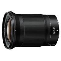 Lente principal ultra gran angular Nikon NIKKOR Z 20 mm f/1.8 S - Montura Z (p/n JMA104DA)