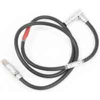 Cable de alimentación FocusBug Technologies Cine RT (ángulo recto, Fischer de 3 pines): disponible en 24 pulgadas (60 cm) y 36 pulgadas (91 cm)