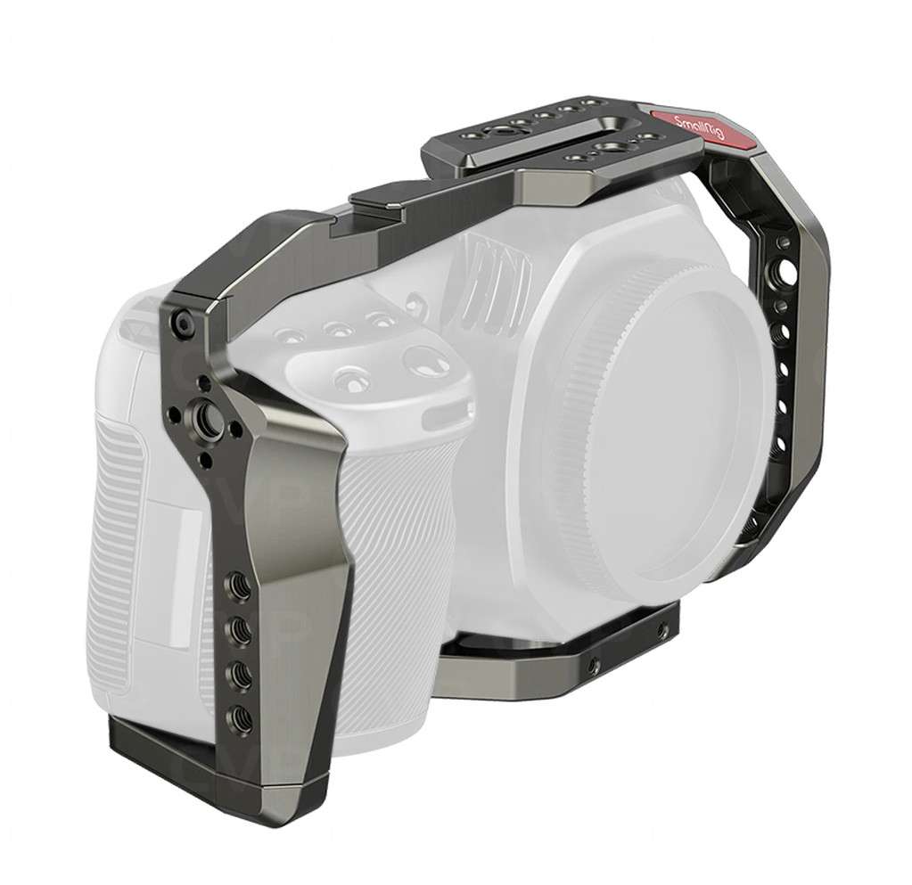 Gabbia SmallRig 2203 Per Blackmagic Pocket 4K/6K - Alluminio, Fori Per Accessori, Anti-vibrazione - Foto 5