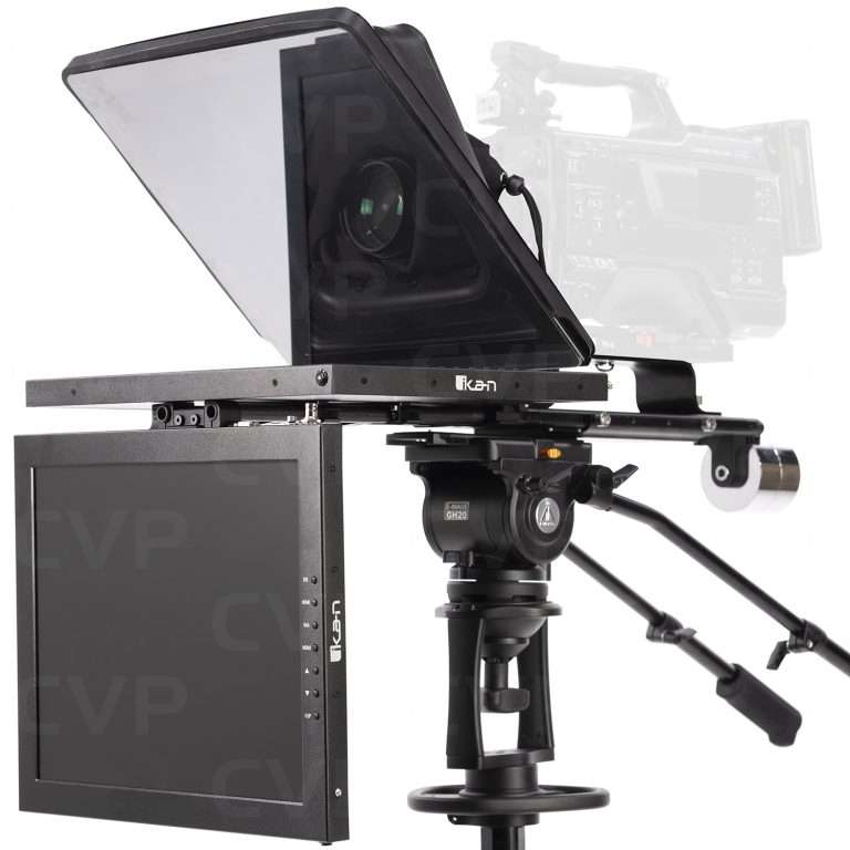 Buy - Ikan Teleprompter w/ Talent Monitor and Cases (PT4500-TM-PEDESTAL-TK)