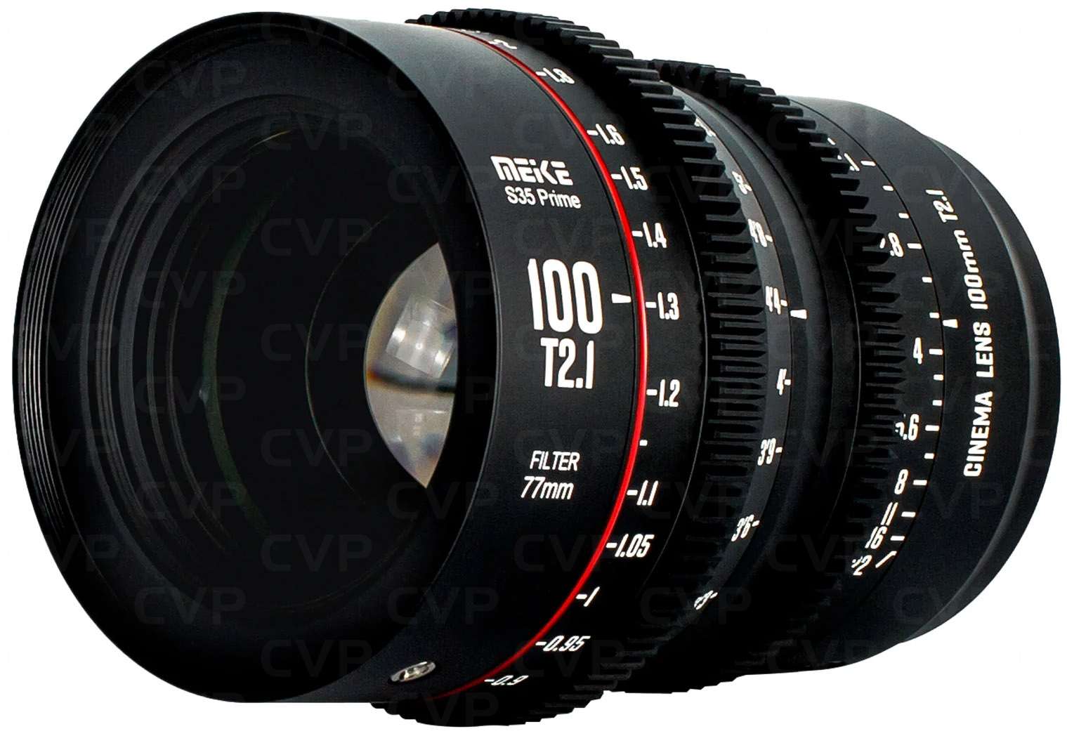 Obiettivo Cinema 100mm T2.1 Super 35 Per Attacco EF – Compatibile Canon C200, RED Komodo, BMPCC 6K, Z CAM – Messa A Fuoco 270°