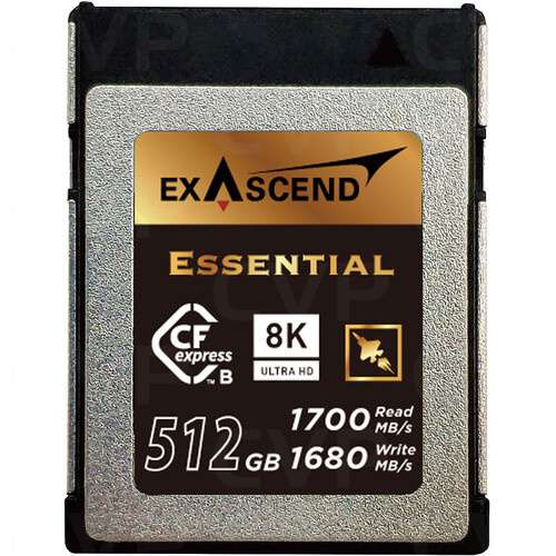 Buy Exascend CFexpress 512GB Compact Flash Card (p/n EXPC3E512GB)