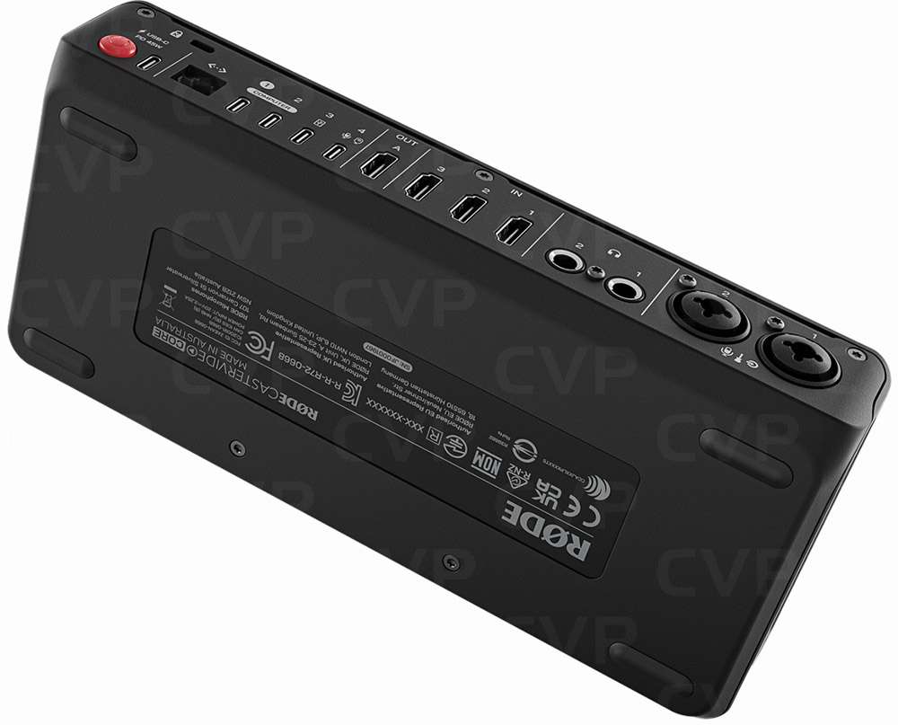 Rodecaster Back Rode RODECaster Video Core | CVP
