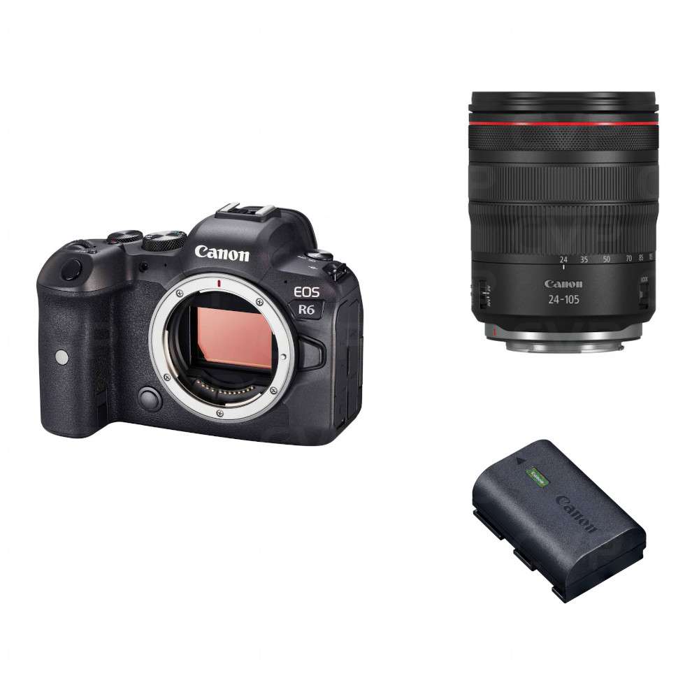 Buy Canon EOS R6 20.1 Megapixel Full Frame Mirrorless Camera Body