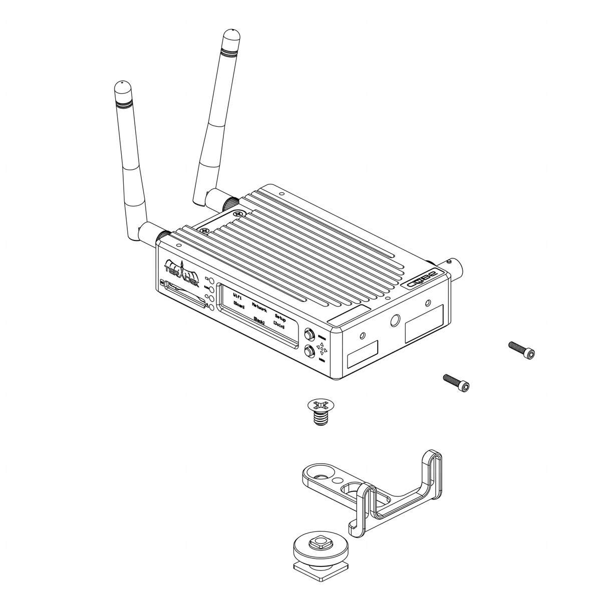 Buy Teradek 110794 (110794) BIT794 Cube 3/4 Hot Shoe Mounting Bracket